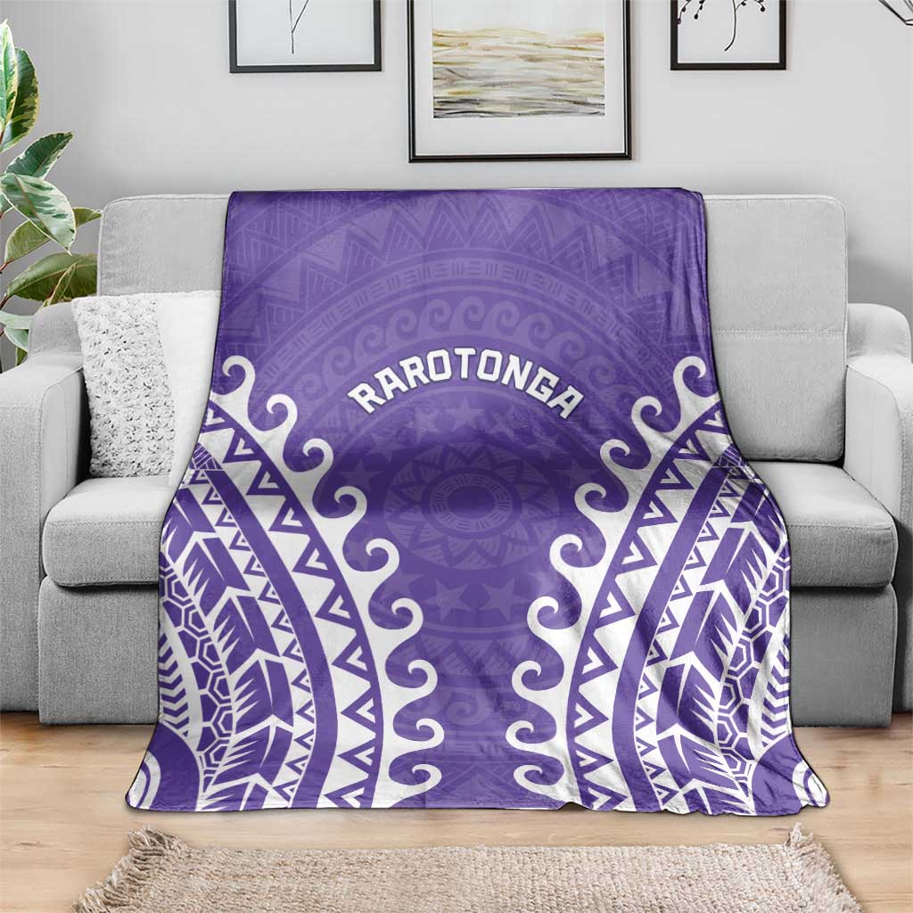 Cook Islands Rarotonga Blanket Polynesian Tribal Tattoo LT05 - Polynesian Pride