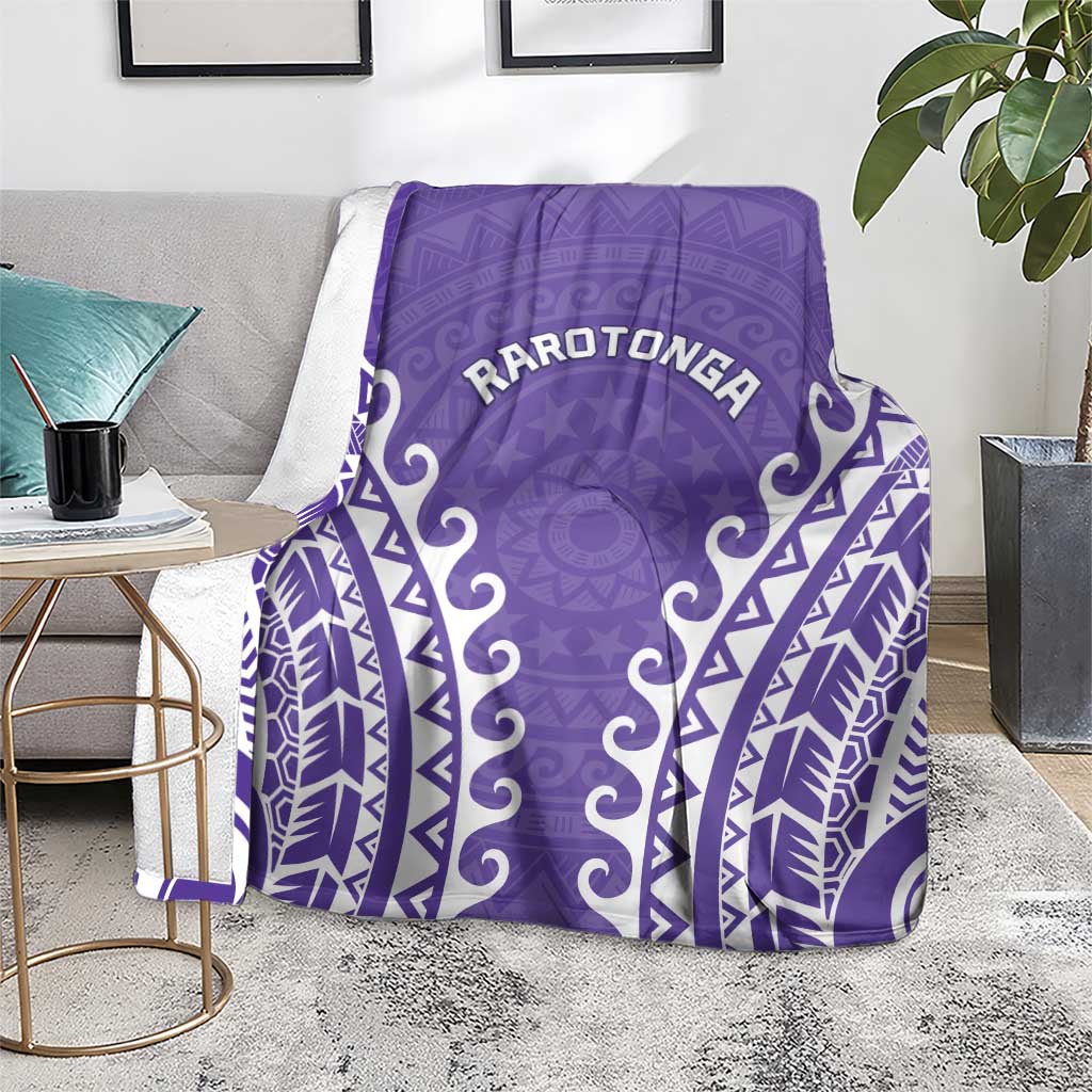 Cook Islands Rarotonga Blanket Polynesian Tribal Tattoo LT05 - Polynesian Pride
