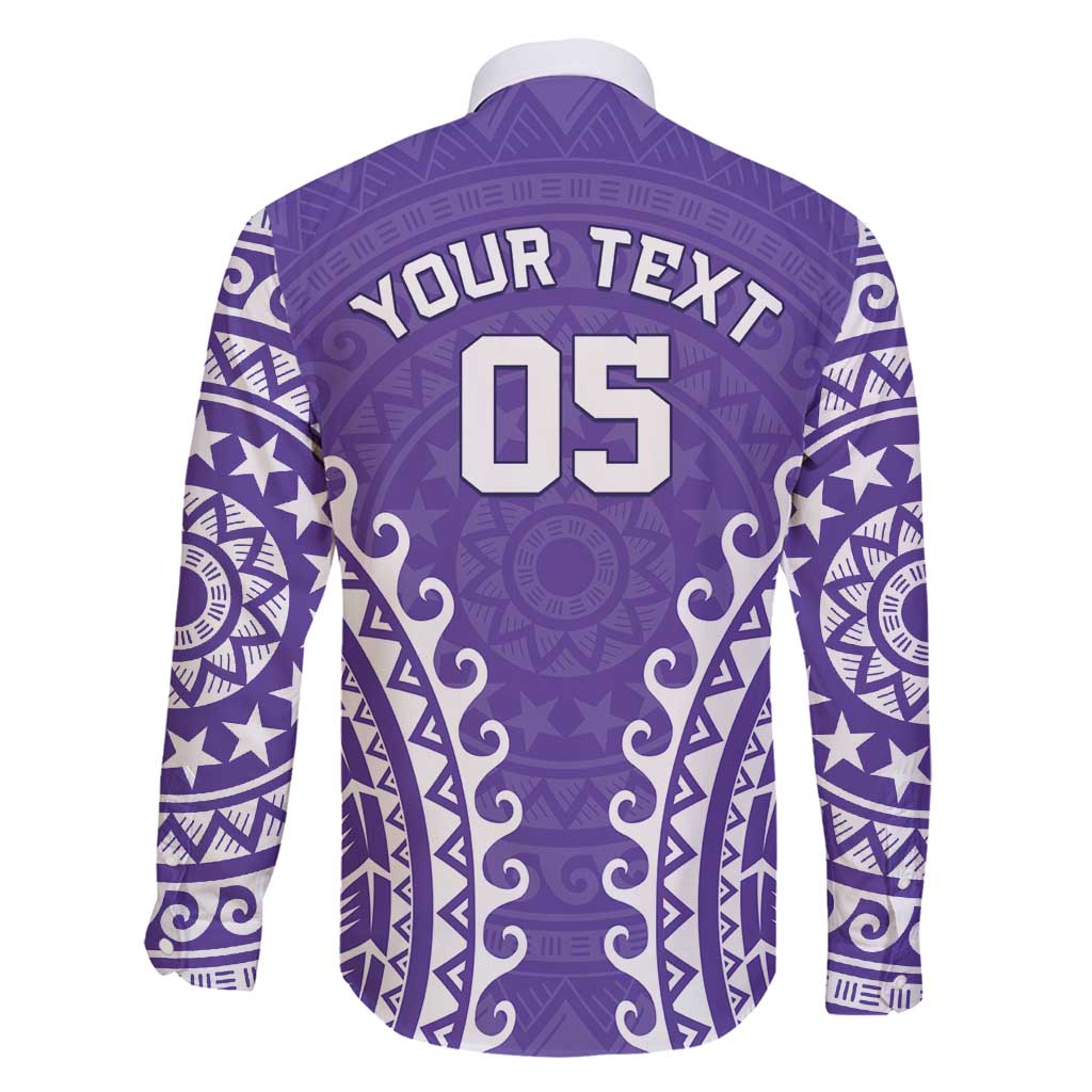 Custom Cook Islands Rarotonga Family Matching Tank Maxi Dress and Hawaiian Shirt Polynesian Tribal Tattoo