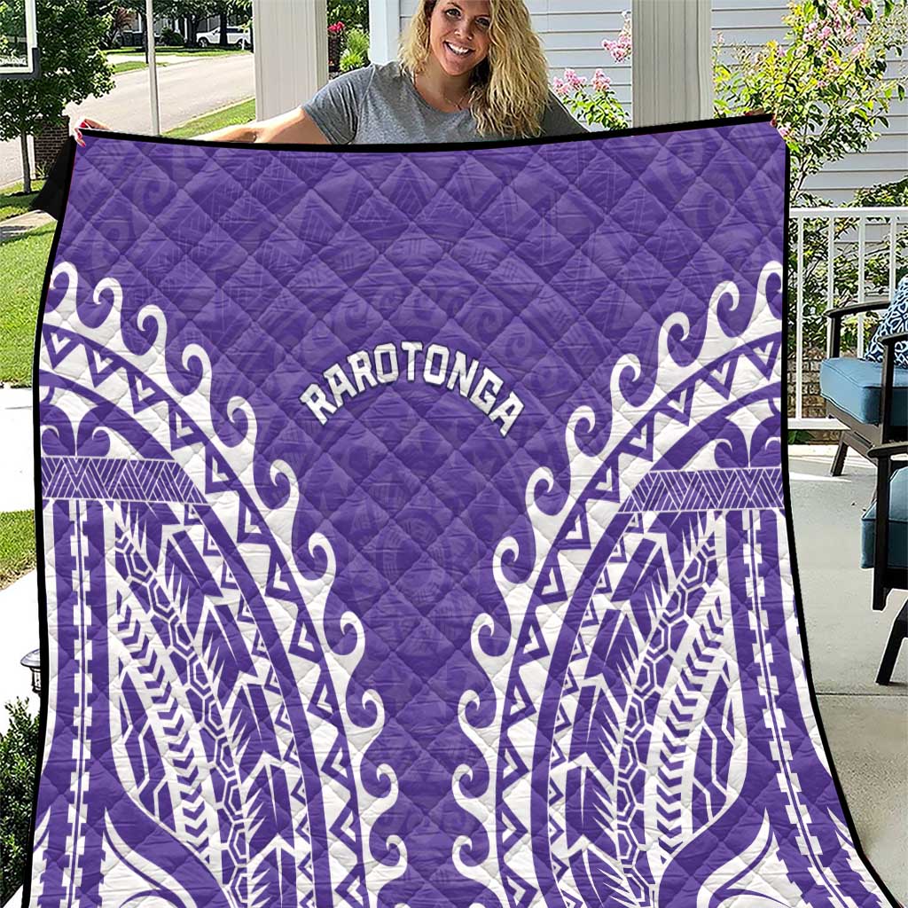 Custom Cook Islands Rarotonga Quilt Polynesian Tribal Tattoo