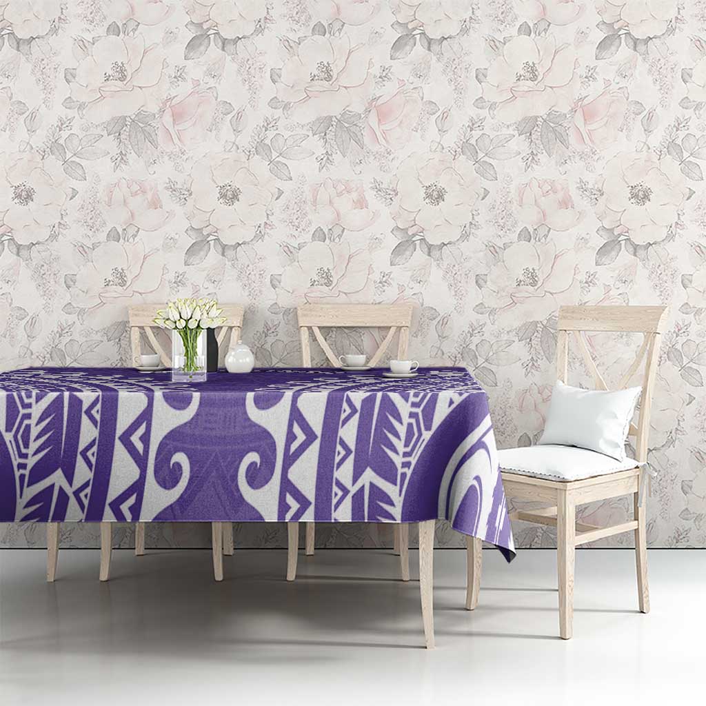 Cook Islands Rarotonga Tablecloth Polynesian Tribal Tattoo LT05 - Polynesian Pride