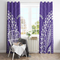 Cook Islands Rarotonga Window Curtain Polynesian Tribal Tattoo LT05 - Polynesian Pride