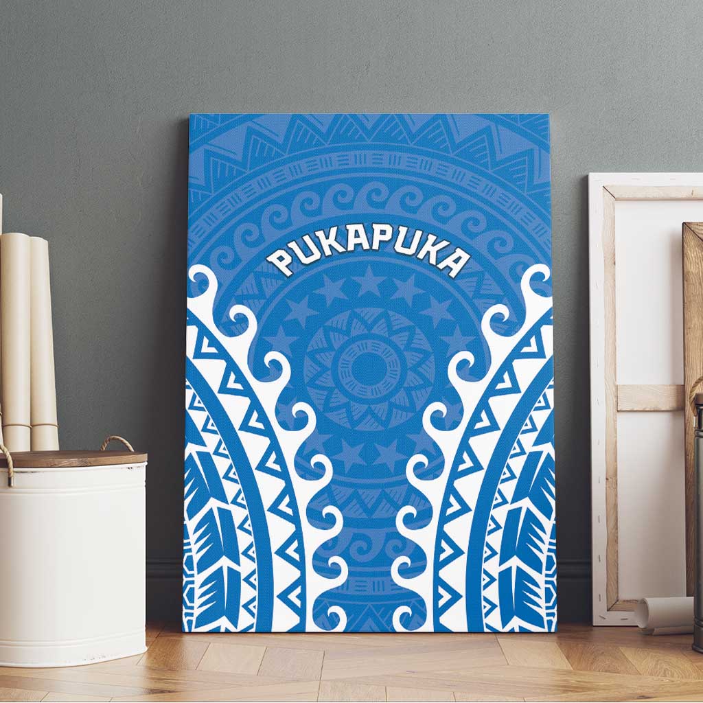 Cook Islands Pukapuka Canvas Wall Art Polynesian Tribal Tattoo LT05 - Polynesian Pride