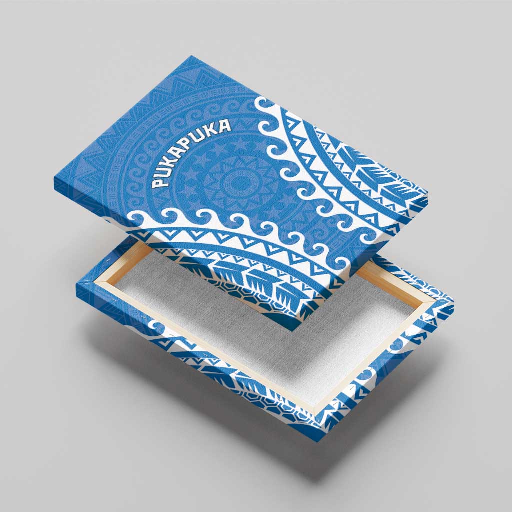 Cook Islands Pukapuka Canvas Wall Art Polynesian Tribal Tattoo LT05 - Polynesian Pride