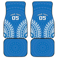 Custom Cook Islands Pukapuka Car Mats Polynesian Tribal Tattoo