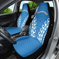 Custom Cook Islands Pukapuka Car Seat Cover Polynesian Tribal Tattoo
