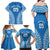 Custom Cook Islands Pukapuka Family Matching Off Shoulder Maxi Dress and Hawaiian Shirt Polynesian Tribal Tattoo