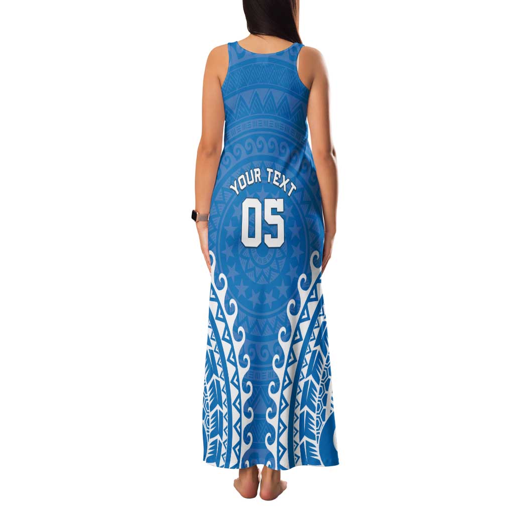 Custom Cook Islands Pukapuka Family Matching Tank Maxi Dress and Hawaiian Shirt Polynesian Tribal Tattoo
