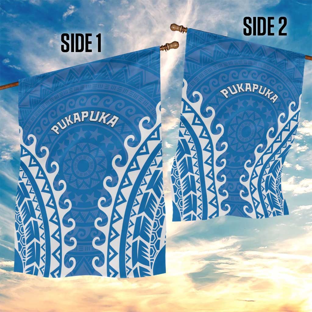 Cook Islands Pukapuka Garden Flag Polynesian Tribal Tattoo LT05 - Polynesian Pride