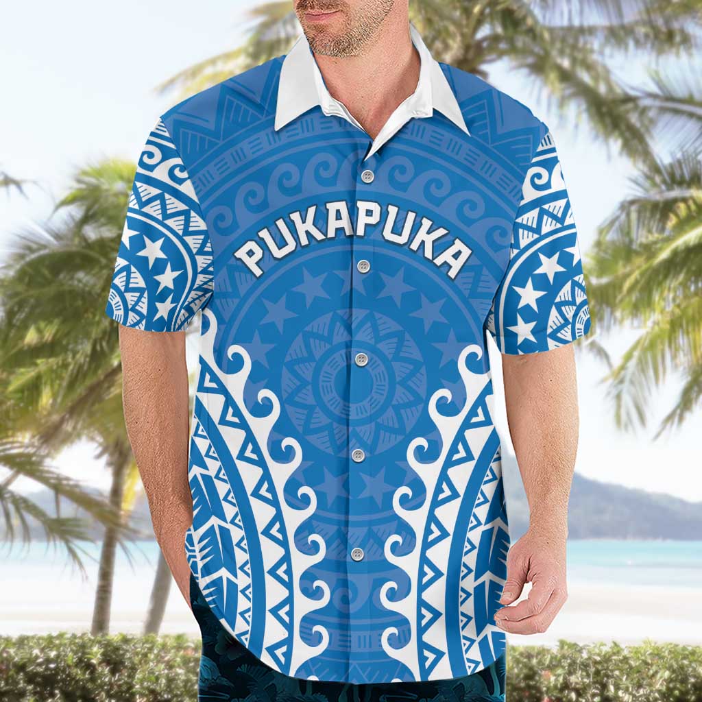 Custom Cook Islands Pukapuka Hawaiian Shirt Polynesian Tribal Tattoo