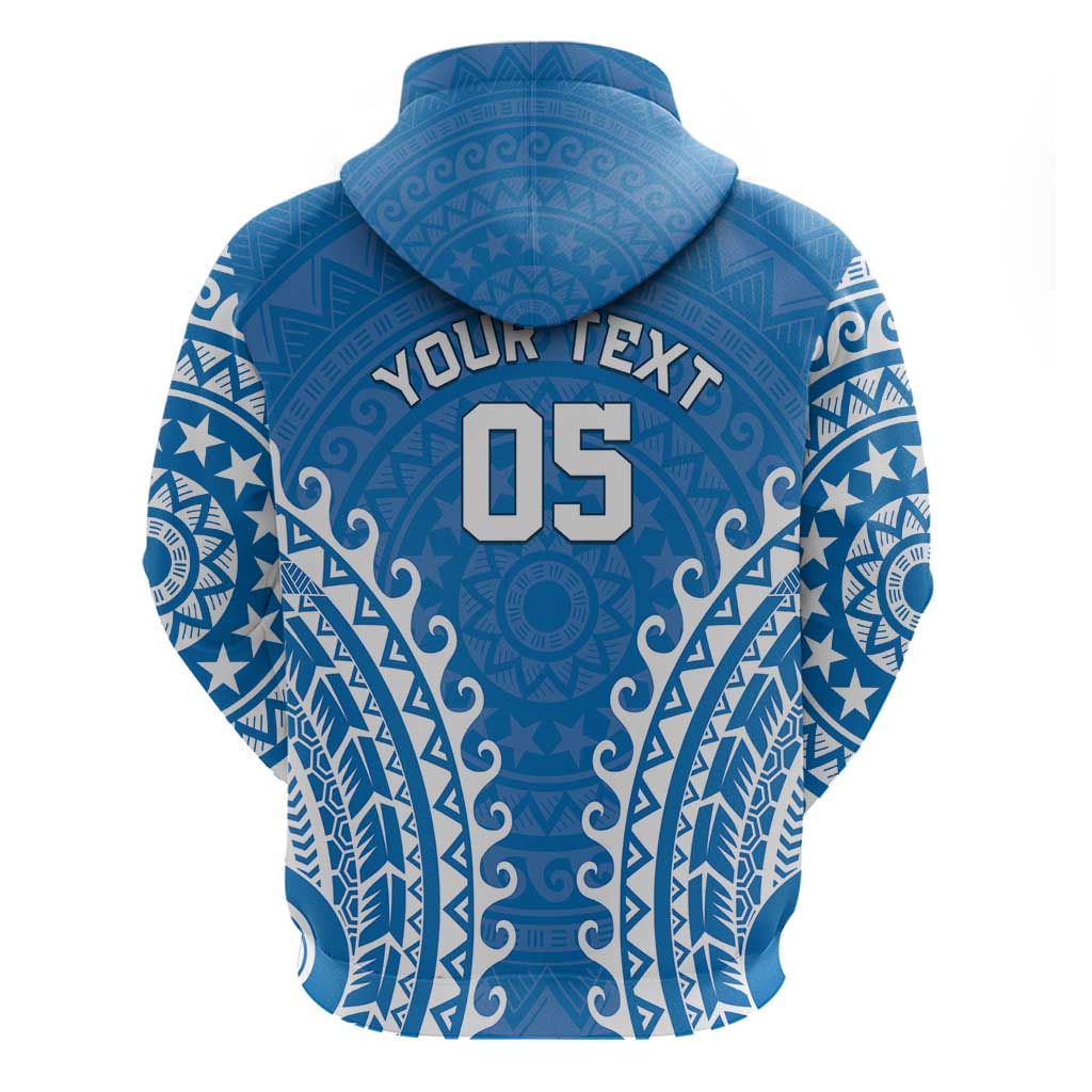 Custom Cook Islands Pukapuka Hoodie Polynesian Tribal Tattoo