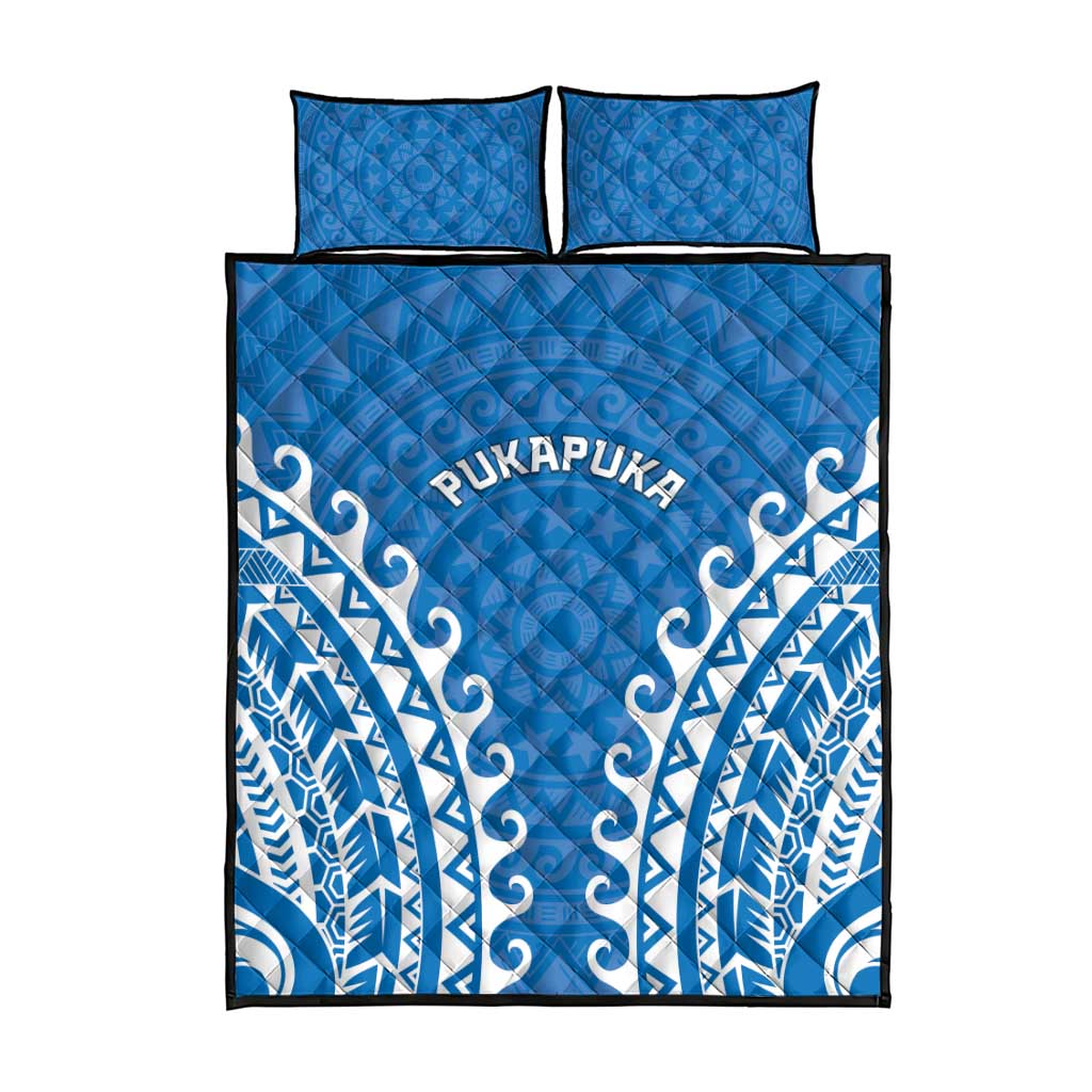 Cook Islands Pukapuka Quilt Bed Set Polynesian Tribal Tattoo LT05 - Polynesian Pride
