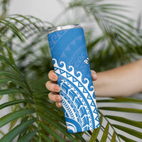 Cook Islands Pukapuka Skinny Tumbler Polynesian Tribal Tattoo