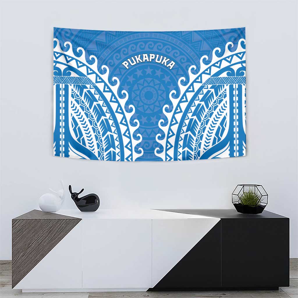 Custom Cook Islands Pukapuka Tapestry Polynesian Tribal Tattoo