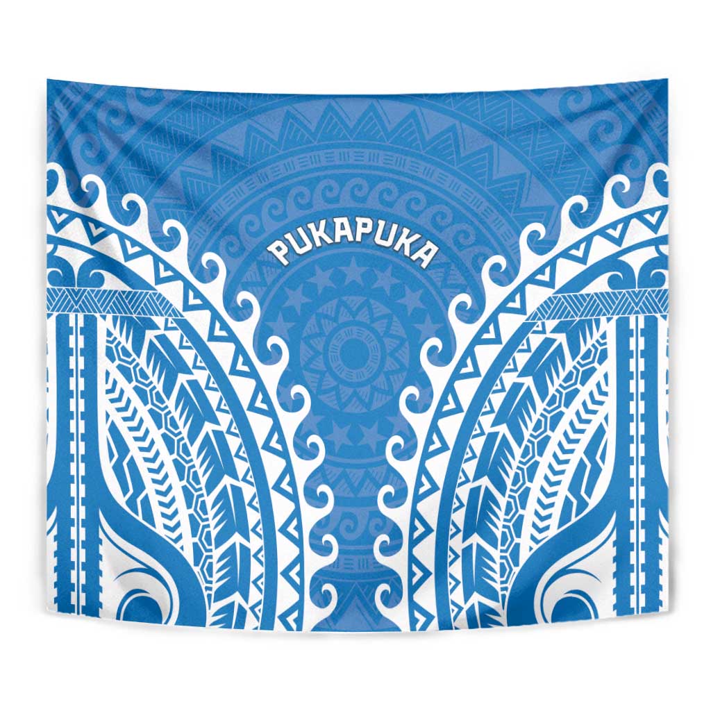 Custom Cook Islands Pukapuka Tapestry Polynesian Tribal Tattoo