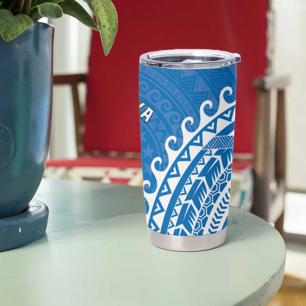 Cook Islands Pukapuka Tumbler Cup Polynesian Tribal Tattoo LT05 - Polynesian Pride