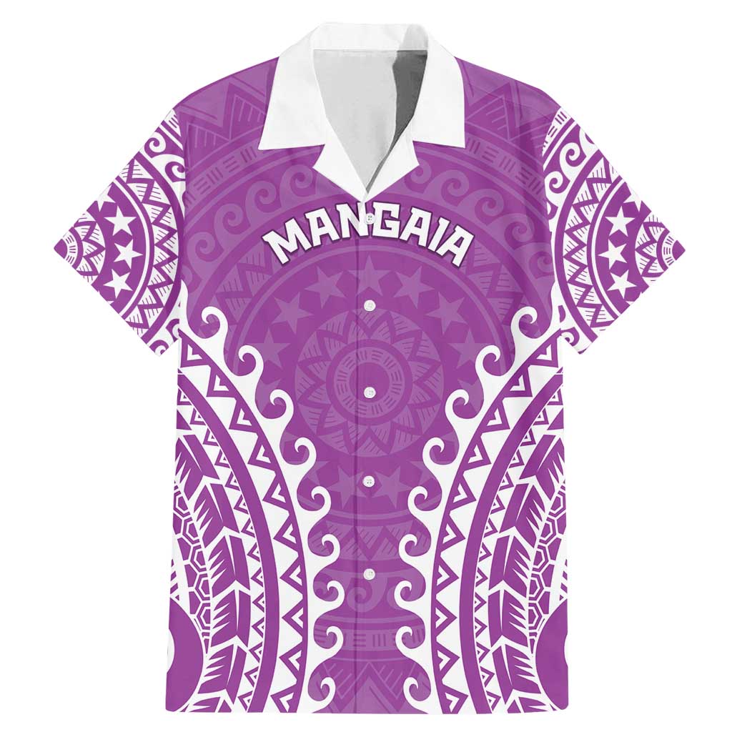 Custom Cook Islands Mangaia Family Matching Mermaid Dress and Hawaiian Shirt Polynesian Tribal Tattoo