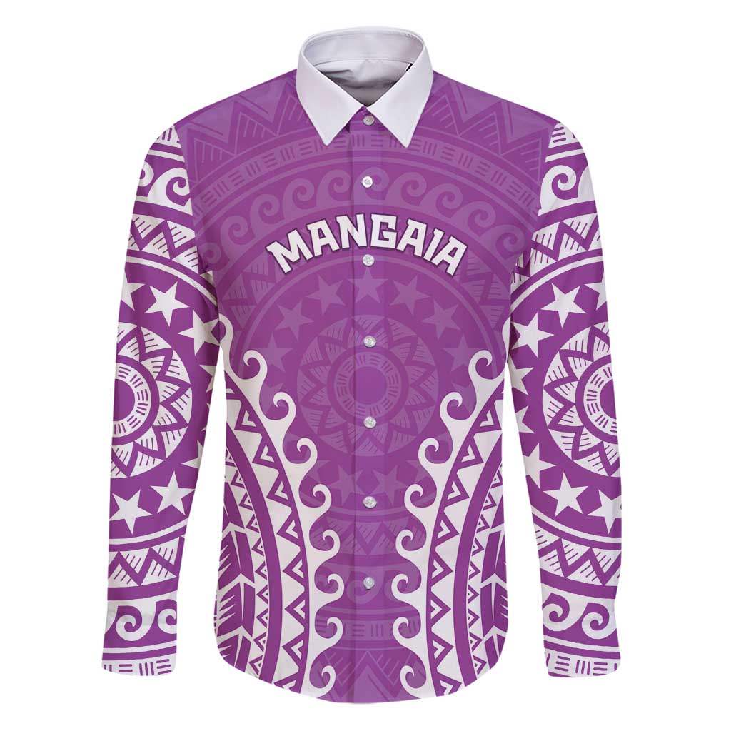 Custom Cook Islands Mangaia Family Matching Puletasi and Hawaiian Shirt Polynesian Tribal Tattoo
