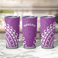 Cook Islands Mangaia Tumbler Cup Polynesian Tribal Tattoo LT05 - Polynesian Pride
