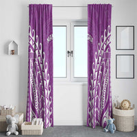 Cook Islands Mangaia Window Curtain Polynesian Tribal Tattoo LT05 - Polynesian Pride