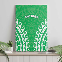 Cook Islands Mitiaro Canvas Wall Art Polynesian Tribal Tattoo LT05 - Polynesian Pride