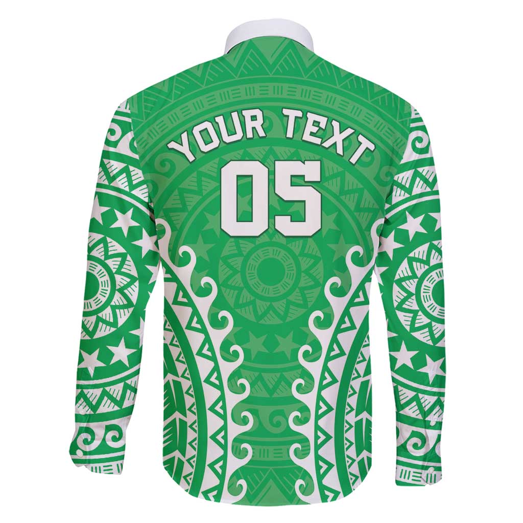 Custom Cook Islands Mitiaro Family Matching Puletasi and Hawaiian Shirt Polynesian Tribal Tattoo