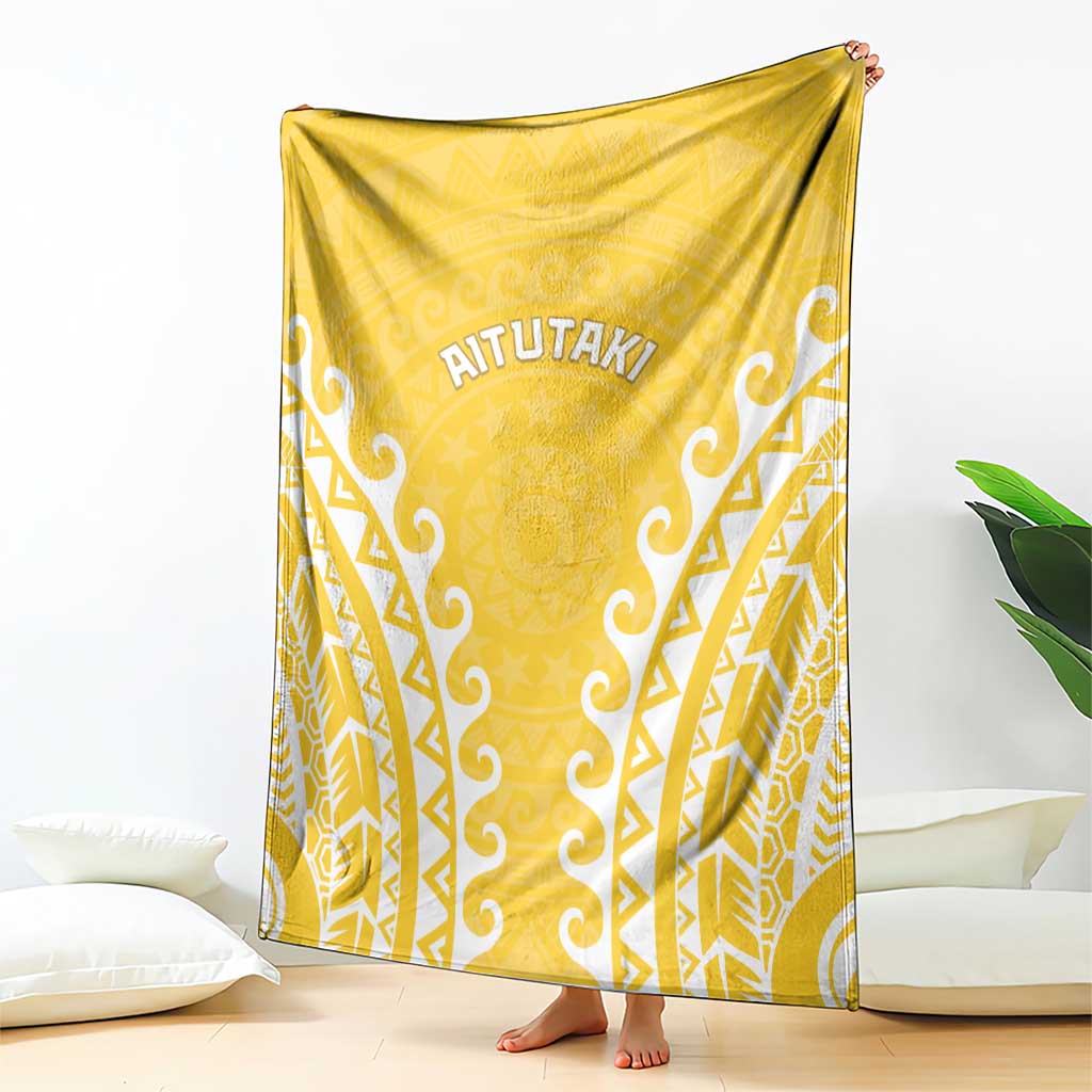 Cook Islands Aitutaki Blanket Polynesian Tribal Tattoo LT05 - Polynesian Pride