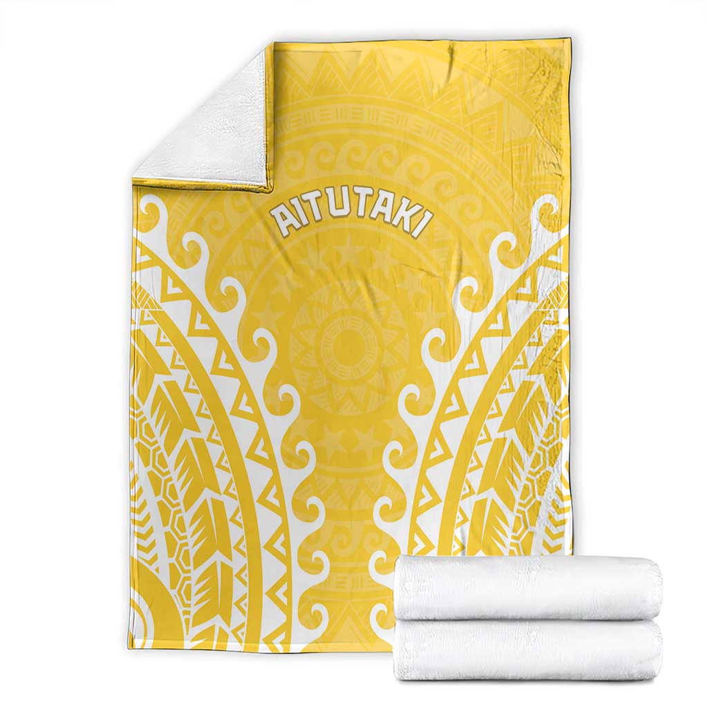 Cook Islands Aitutaki Blanket Polynesian Tribal Tattoo LT05 - Polynesian Pride