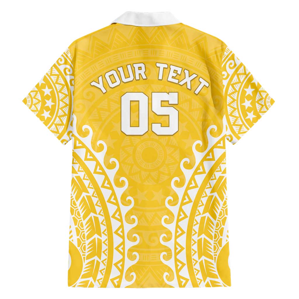 Custom Cook Islands Aitutaki Family Matching Short Sleeve Bodycon Dress and Hawaiian Shirt Polynesian Tribal Tattoo