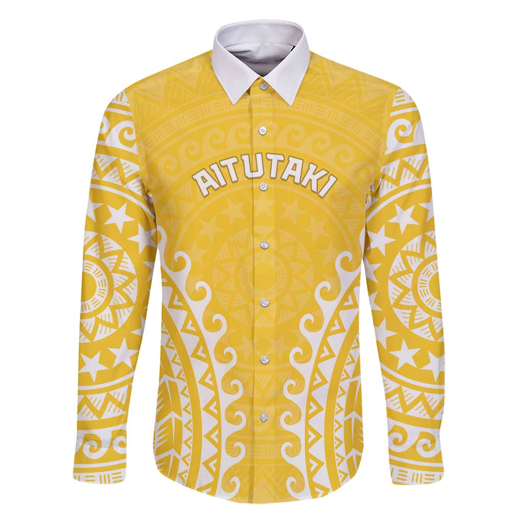 Custom Cook Islands Aitutaki Family Matching Summer Maxi Dress and Hawaiian Shirt Polynesian Tribal Tattoo