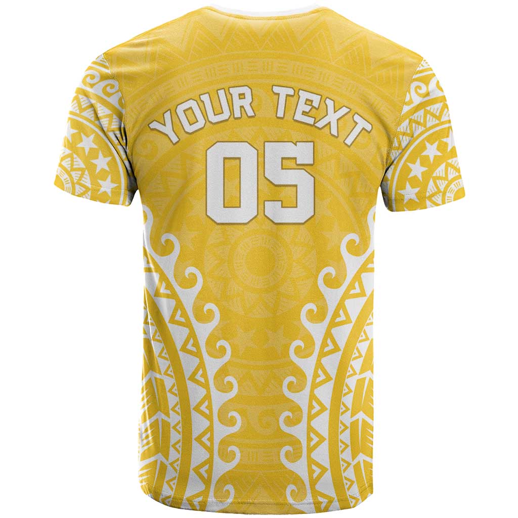 Custom Cook Islands Aitutaki T Shirt Polynesian Tribal Tattoo