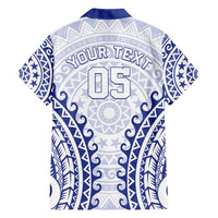 Custom Cook Islands Palmerston Family Matching Summer Maxi Dress and Hawaiian Shirt Polynesian Tribal Tattoo