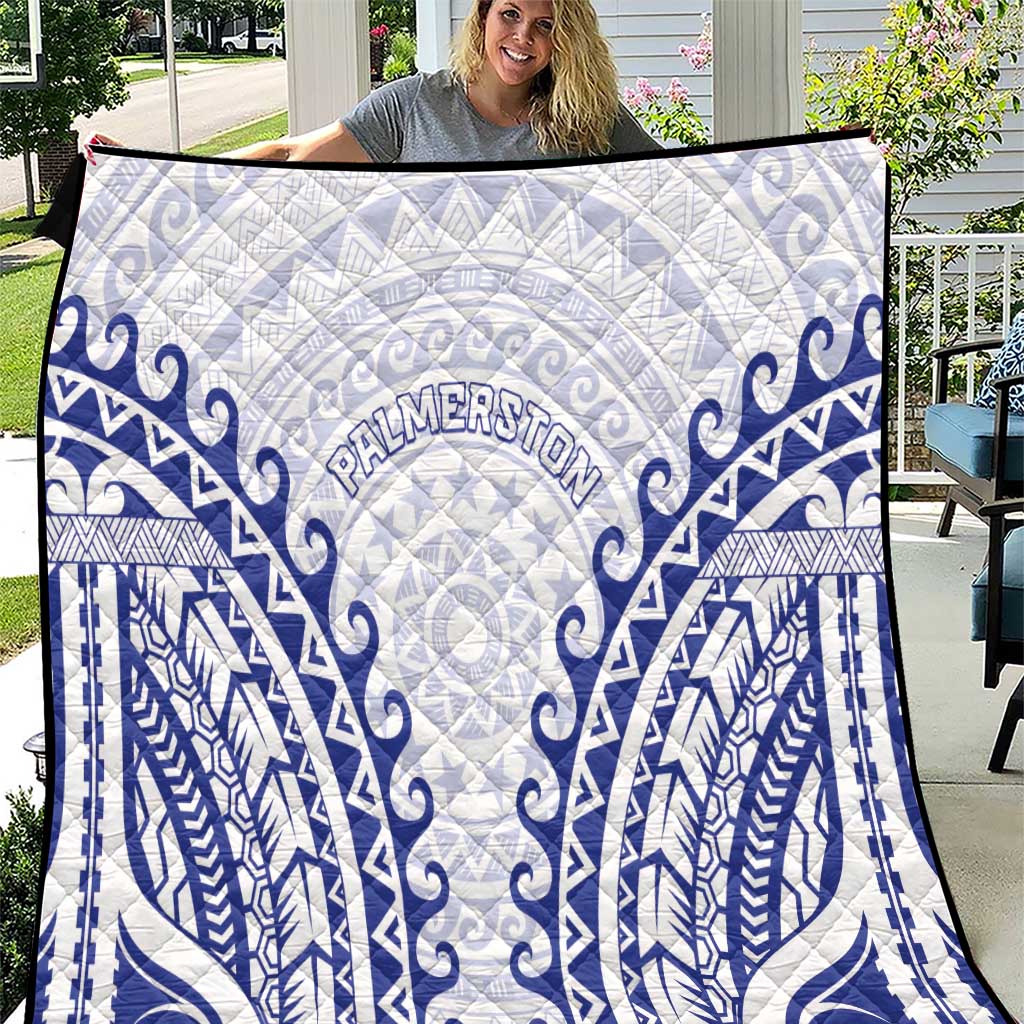 Custom Cook Islands Palmerston Quilt Polynesian Tribal Tattoo