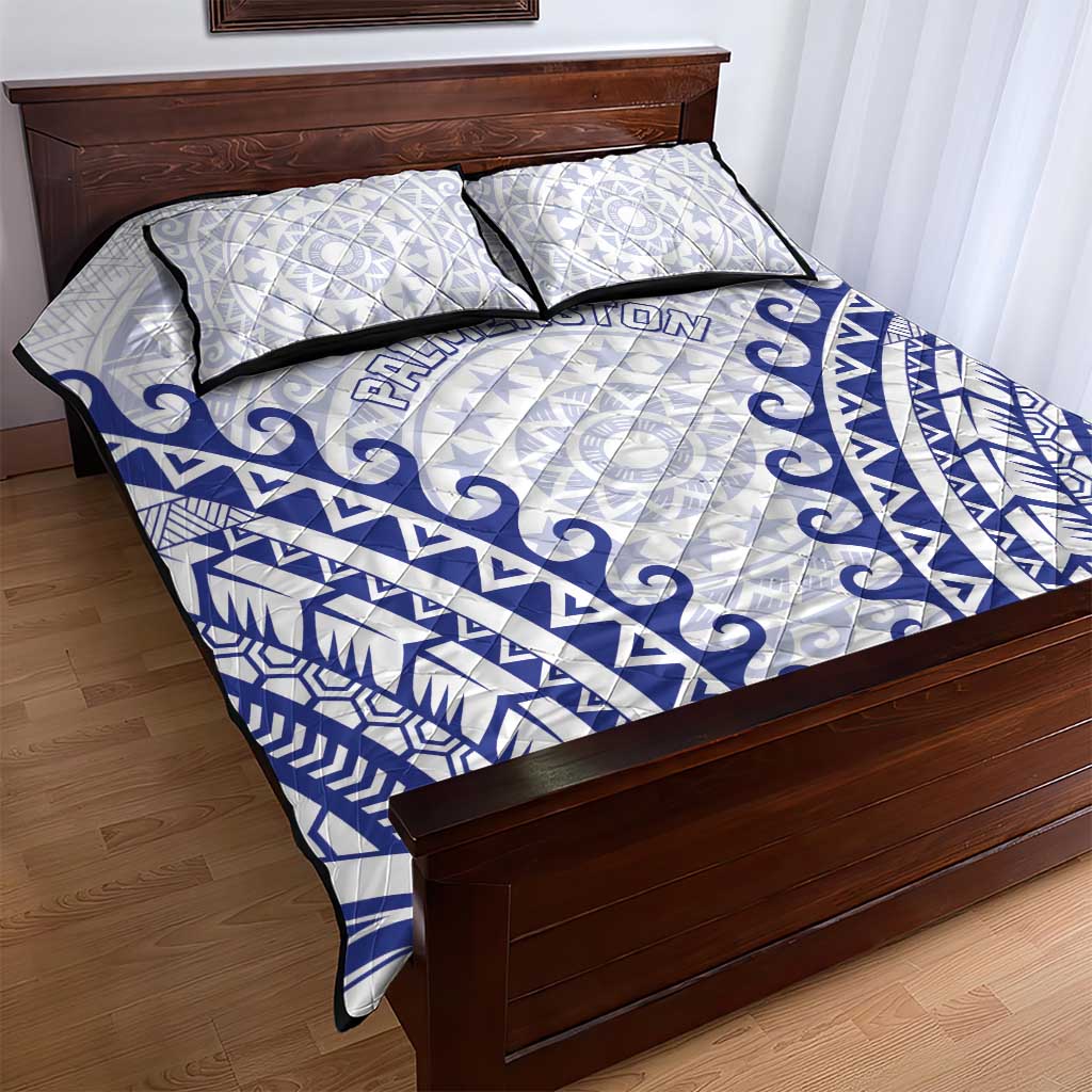 Cook Islands Palmerston Quilt Bed Set Polynesian Tribal Tattoo LT05 - Polynesian Pride