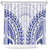 Custom Cook Islands Palmerston Shower Curtain Polynesian Tribal Tattoo