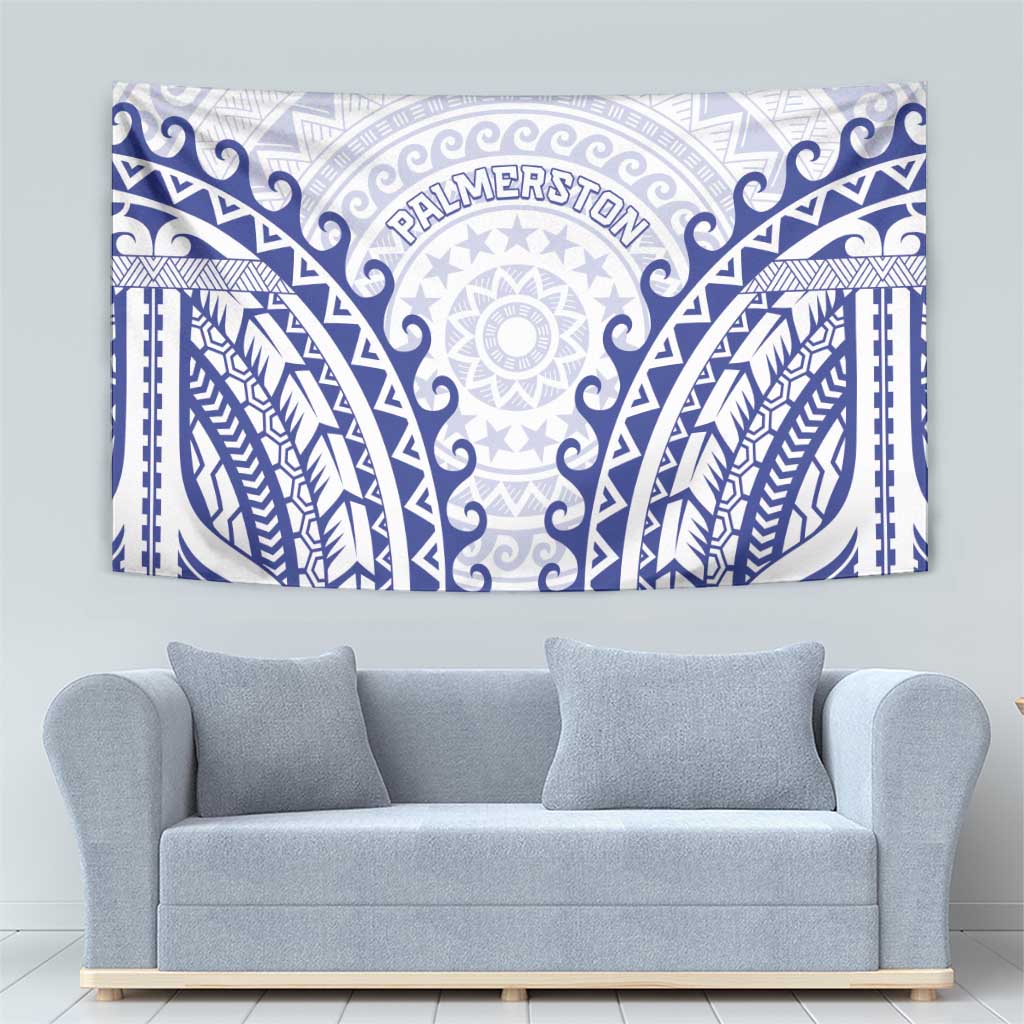 Custom Cook Islands Palmerston Tapestry Polynesian Tribal Tattoo