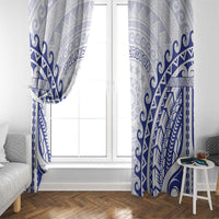 Cook Islands Palmerston Window Curtain Polynesian Tribal Tattoo LT05 - Polynesian Pride