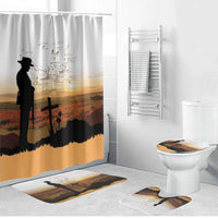 Australia And New Zealand ANZAC Day Bathroom Set Battle Of Beersheba LT05 Bathroom Set (4 pcs) Beige - Polynesian Pride