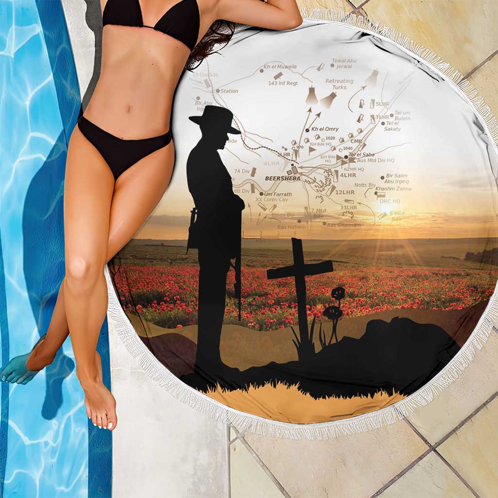 Australia And New Zealand ANZAC Day Beach Blanket Battle Of Beersheba LT05 - Polynesian Pride