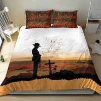 Australia And New Zealand ANZAC Day Bedding Set Battle Of Beersheba LT05 - Polynesian Pride