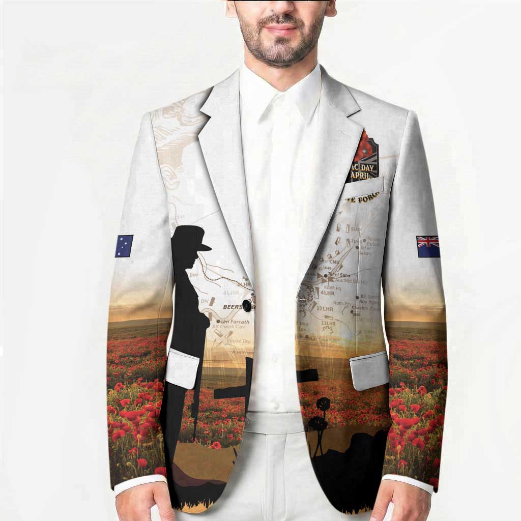 Australia And New Zealand ANZAC Day Blazer Battle Of Beersheba LT05 - Polynesian Pride