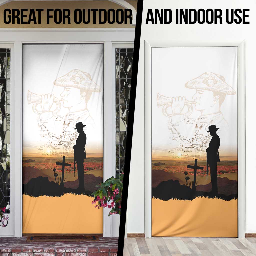 Australia And New Zealand ANZAC Day Door Cover Battle Of Beersheba