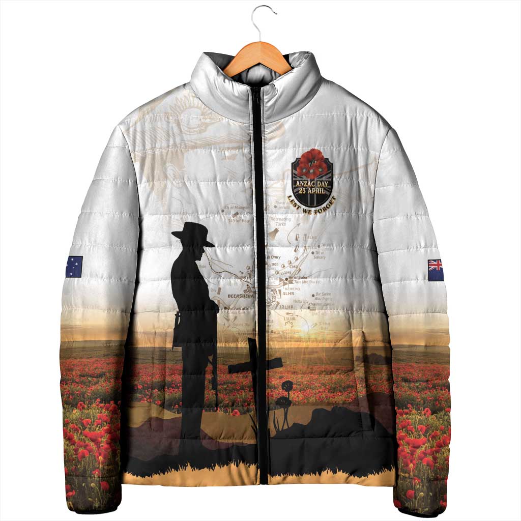 Australia And New Zealand ANZAC Day Padded Jacket Battle Of Beersheba