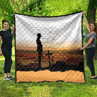 Australia And New Zealand ANZAC Day Quilt Battle Of Beersheba LT05 - Polynesian Pride