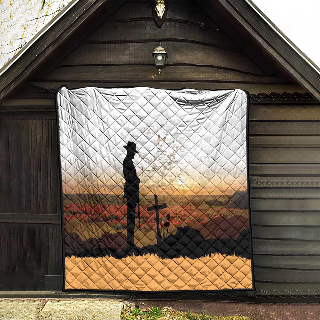 Australia And New Zealand ANZAC Day Quilt Battle Of Beersheba LT05 - Polynesian Pride