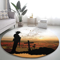 Australia And New Zealand ANZAC Day Round Carpet Battle Of Beersheba