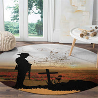 Australia And New Zealand ANZAC Day Round Carpet Battle Of Beersheba