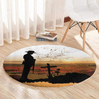 Australia And New Zealand ANZAC Day Round Carpet Battle Of Beersheba