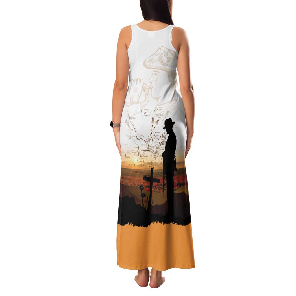 Australia And New Zealand ANZAC Day Tank Maxi Dress Battle Of Beersheba