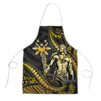 Filipinos Lapu Lapu Hero Apron Gold Polynesian Tribal Tattoo LT05 Gold - Polynesian Pride